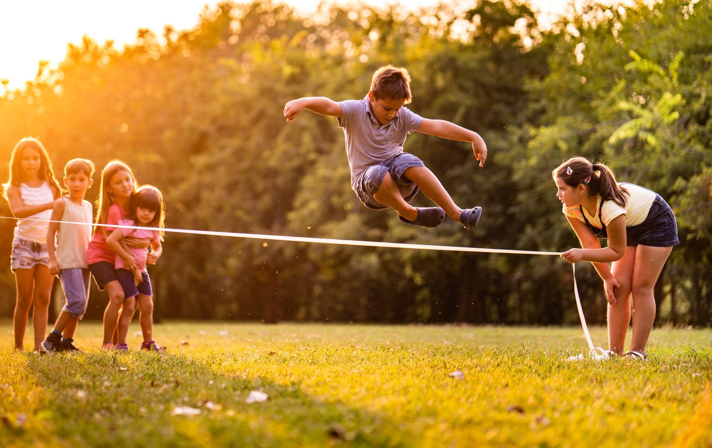 Children playing together